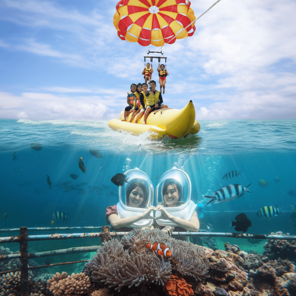 parasailing paket